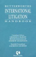 Butterworths international litigation handbook (Delete (Butterworth Handbooks)) 0406923590 Book Cover