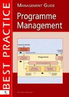 Programme Management: A Management Guide 9077212671 Book Cover