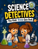 Science Detectives - The Kids' Trivia Quiz Book: 200+ Multiple-Choice Questions to Solve the Secrets of the Universe - For Ages 8-12 (The Trivia Detectives Series) B0H6N2FS2H Book Cover