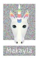 Makayla's Unicorn Notebook 179684764X Book Cover
