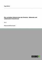 Die vorletzten Geheimnisse des Dreiecks - Bekannte und unbekannte Erkenntnisse: Teil 1 3640101987 Book Cover