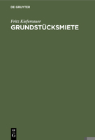 Grundstücksmiete 3112394313 Book Cover
