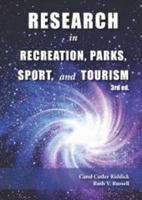Research in Recreation, Parks, Sport & Tourism 1571677186 Book Cover