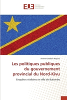 Les politiques publiques du gouvernement provincial du Nord-Kivu 6206704262 Book Cover