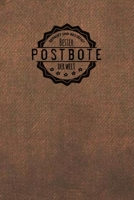 Gepr�ft und Best�tigt bester Postbote der Welt: Notizbuch f�r den Mann, der in der Postabteilung arbeitet Geschenkidee Geschenke Geschenk 1706423535 Book Cover