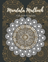 Mandala Malbuch für Erwachsene: Chill out & Farbe zum Entspannen, Stressabbau, schöne Mandalas-Designs zur Beruhigung der Seele - Großdruck 21,59 x 27,94 cm B08928JQ9Y Book Cover