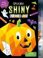 Spooky Shiny Sticker Art 1837955859 Book Cover