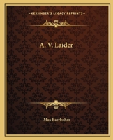 A.V. Laider 9356159270 Book Cover