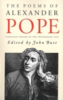 The Poems of Alexander Pope: A reduced version of the Twickenham Text 0882950673 Book Cover
