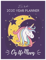 I Can Do It 2020 Year Planner: Unicorn Is Real Dream Come True Unicorn Kawaii Unicorn Monthly and Yearly Planner Blank Lined Themed Year Planner ... 110 Pages for Learning Professional Business 167462784X Book Cover