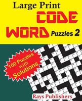 Large Print Code Word Puzzles 2 1542684099 Book Cover