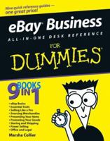 eBay Business All-in-One Desk Reference for Dummies 0764584383 Book Cover