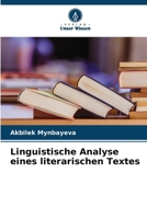 Linguistische Analyse eines literarischen Textes (German Edition) 6206963705 Book Cover