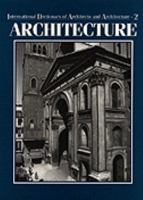 International Dictionary of Architects and Architecture 1558620893 Book Cover