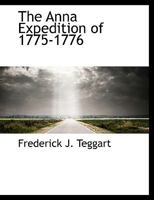 The Anna Expedition of 1775-1776 1020914297 Book Cover