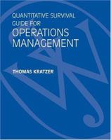 Quantitative Survival Guide for Operations Management to accompany Operations Management, 2nd Edition 0471678775 Book Cover