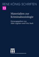 Materialien Zur Kriminalsoziologie 3322899713 Book Cover