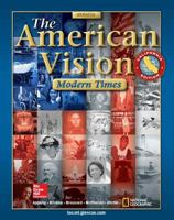 The American Vision: Modern Times, Student Edition (UNITED STATES HISTORY 007867851X Book Cover