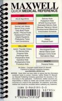 Maxwell Quick Medical Reference 0964519135 Book Cover