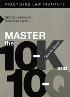 Master the 10-K and 10-Q 140243135X Book Cover