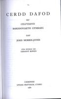 Cerdd Dafod 0708307221 Book Cover