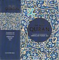 The Holy Qur'an,Text, Translation and Commentary by Abdullah Yusuf Ali (Softcover) (Thin Paper Edition) 0940368196 Book Cover