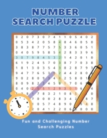Number Search Puzzle Book: Hours of brain-boosting entertainment for adults and kids B08WYDVQLR Book Cover