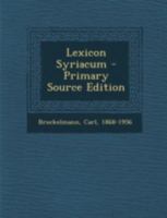 Lexicon Syriacum... 1016434650 Book Cover