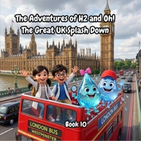 The Adventures of H2 and Oh : The Great UK Splash Down: Fun Science & STEM Adventure Book for Kids Ages 6-10 About the Water Cycle (Includes Bonus Experiments) B0HJW1KXLL Book Cover