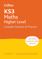 KS3 Maths Higher Level All-in-One Complete Revision and Practice: Ideal for Years 7, 8 and 9 0008551456 Book Cover