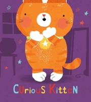 Snuggles: Curious Kitten: Board Books with Plush Ears 1438089015 Book Cover