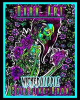 Dark Art: Adult Coloring Book B0BJYD3SZG Book Cover