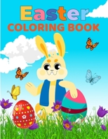 Easter Coloring Book for Kids: Amazing Coloring pages with Easter Eggs, Bunny, Chicken, Easter Basket and more for Kids, Toddlers and Preschoolers 9189571533 Book Cover