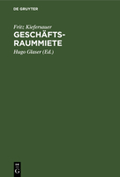 Gesch�ftsraummiete 3112305027 Book Cover