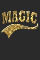 Magie Notizbuch: Magie Notizbuch die Perfekte Geschenkidee f�r Magier oder Zauber Fans. Das Taschenbuch hat 120 wei�e Seiten mit Punktraster die dich beim Schreiben oder skizzieren unterst�tzten. 1673991157 Book Cover