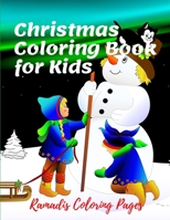 Christmas Coloring Book for Kids: Christmas Coloring Pages for Kids / Activity Book with Coloring, Bible Word Search and Sudoku / Amazing and Fun Houers / 8.5 X 11 inch 1672398452 Book Cover