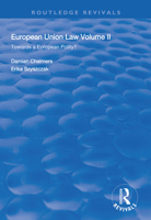 European Union Law: Volume II: Towards a European Polity? 1138313203 Book Cover