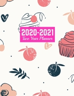 2020-2021 Two Year Planner: Simple Jan 1, 2020 to Dec 31, 2021 Weekly & Monthly Planner Calendar and Schedule Organizer Art Cover 00023189 1712697773 Book Cover