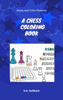 Study And Color: A Chess Coloring Book 195536415X Book Cover