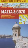 Malta & Gozo Marco Polo Holiday Map 3829770278 Book Cover