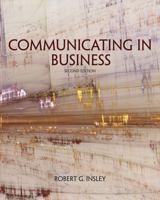 Communicating in Business 146521819X Book Cover