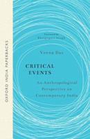 Critical Events: An Anthropological Perspective on Contemporary India (Oxford India Paperbacks) 019563540X Book Cover