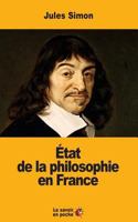 Etat de la Philosophie En France 1546643834 Book Cover