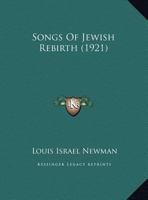 Songs Of Jewish Rebirth 1162020504 Book Cover
