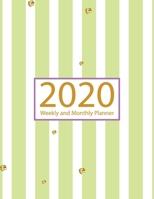 2020 Planner Weekly and Monthly: Jan 1, 2020 to Dec 31, 2020: Weekly & Monthly Planner + Calendar Views | Inspirational Quotes and Watercolor Floral December 2020 1713347598 Book Cover