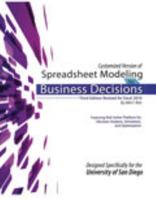 Customized Version of Spreadsheet Modeling for Business Decisions: Designed Specifically for the Univ of San Diego 1465256636 Book Cover