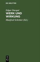 Werk Und Wirkung (German Edition) 3486775960 Book Cover