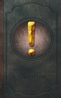 Quest Log: Journal for Gamer & Nerds - Notebook with 100 lined pages - For great ideas - Leather Look 1080117636 Book Cover