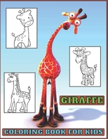 Giraffe coloring book: for Kids and adults fun, easy and relaxed superb and high-quality images B09TDW5LDS Book Cover
