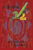 Let's write 123: read and write for kids B0BMT7LM96 Book Cover